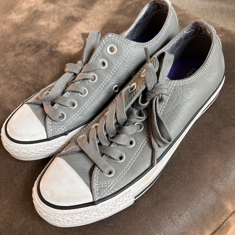 Converse All-Star Gray Leather size 6.5